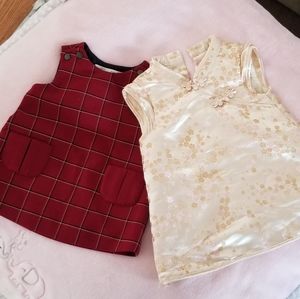 Babygirl cap sleeve H&M & Zara dress